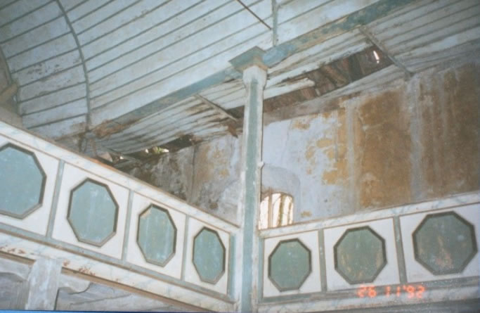 1992 - Schäden (NW-Ecke) 