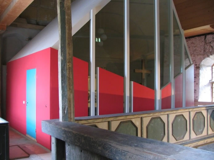 2005 - der fertige Gemeinderaum